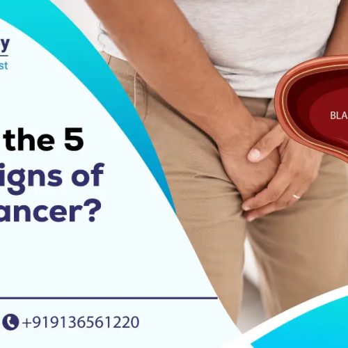What are the 5 warning signs of bladder cancer